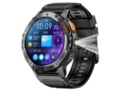 Reloj inteligente K65 de 1,43 pulgadas con llamadas Bluetooth, monitorización de frecuencia cardíaca y oxígeno en sangre. Ly Ebike