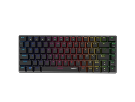 Teclado Gaming SLOWMOOSE Ak33 (Mecánico - Inglés - Negro)