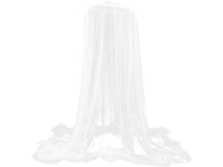 Blanca Dormitorio Mosquitera Colgante Con