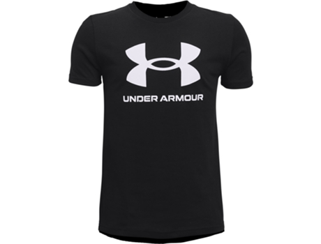 Camiseta Gráfica Para Niños Under Armour Sportstyle Logo (Tam: 14/16 anS)