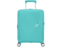 Maleta De Cabine AMERICA TOUSRISTER Soundbox (55Cm - Expansível - 4 Rodas - 2,6 Kg) Azul Piscina