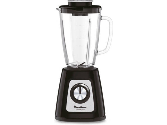 Batidora de Vaso MOULINEX Blender LM435810 (800 W - 1.7 L - Negro)