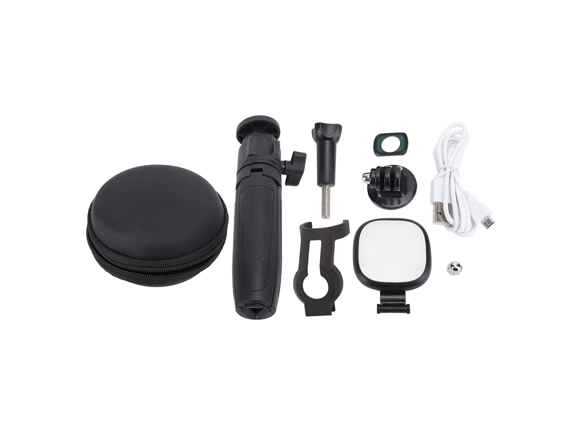 Luz de relleno LED para Pocket 3, luz de vídeo auxiliar portátil con trípode para fotografía y videoblogs.