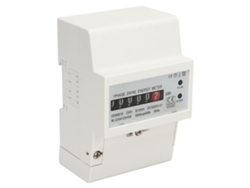 Medidor de energía monofásico para riel DIN 2026as, 230 V, 5 (100) A, medidor de consumo eléctrico, monitor de uso