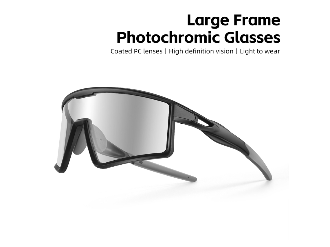 Gafas De Sol Fotocromáticas Para Ciclismo, Running, Senderismo Y Deportes De Aventura. Protección Ocular Con Montura Completa.