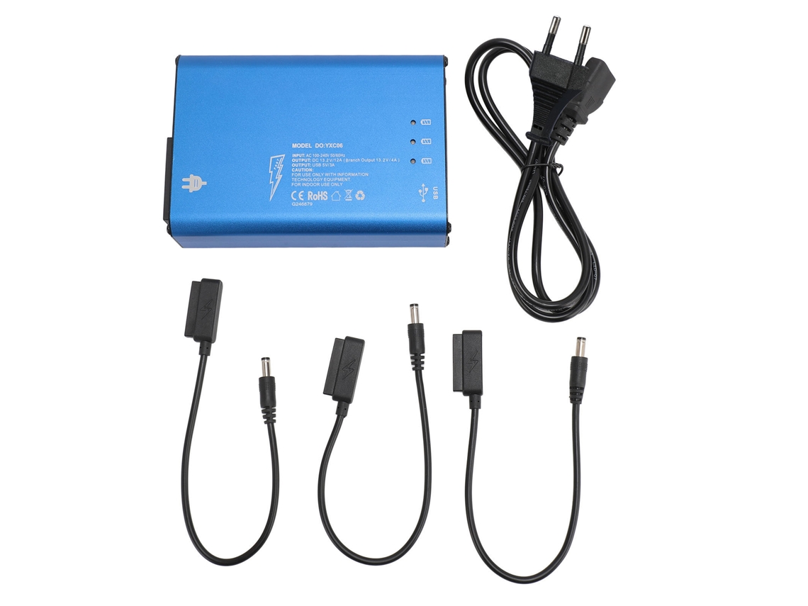 Cargador De Baterías Rápido En Paralelo (5 En 1 Multifunción Para Dji Mavic Pro/platinum)