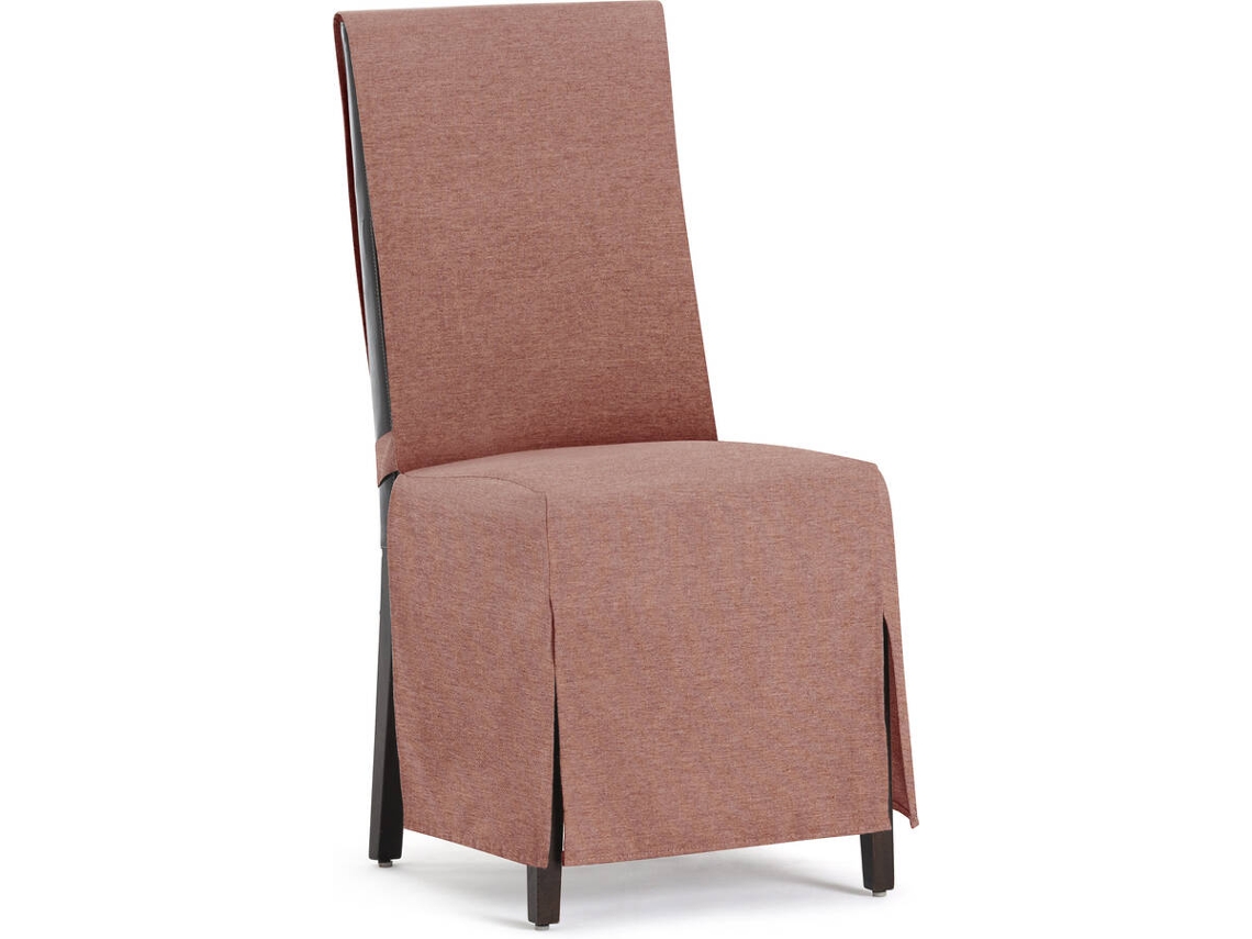 Funda de Silla EYSA Premium Valeria Pack de 2 Fundas Universal (45 x 40 x 135 cm - Poliéster y Algodón - Teja)