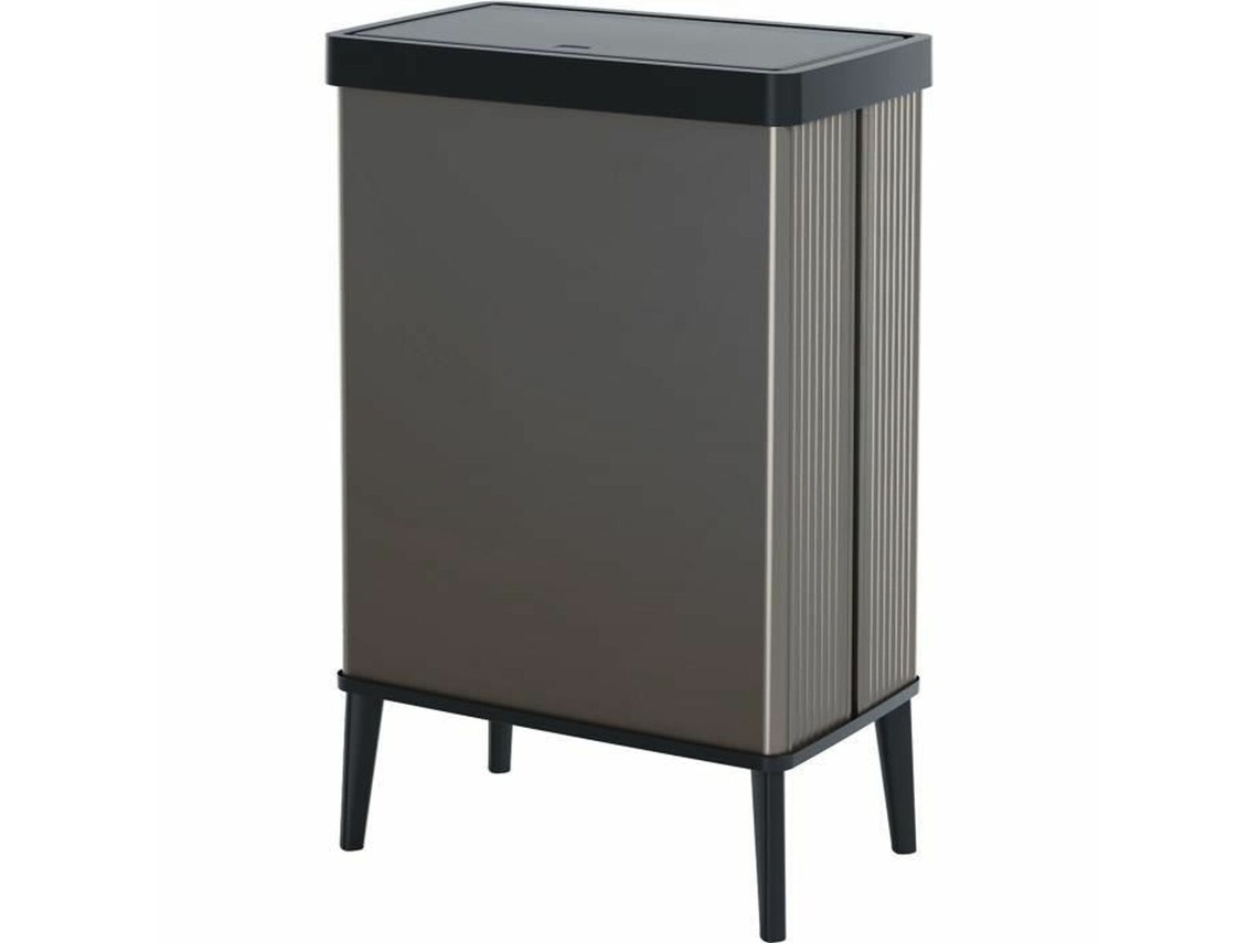 Cubo de basura Curver Verto (plástico gris, 54 L)