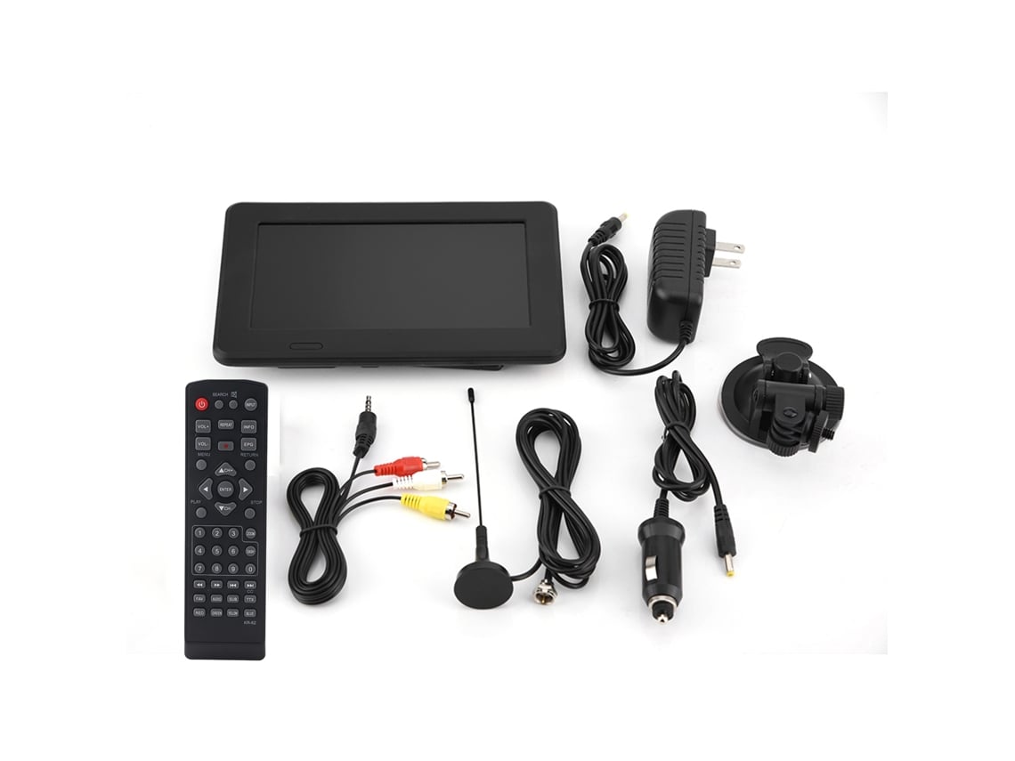 TV digital portátil USB de 7 pulgadas portátil