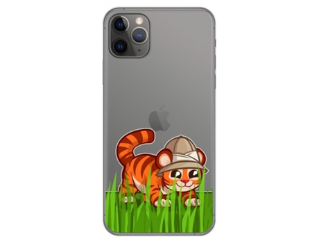 Carcasa iPhone 11 Pro Max (6.5) TUMUNDOSMARTPHONE Dibujos Transparente Multicolor