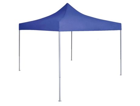 MAISON EXCLUSIVE Carpa plegable profesional para celebraciones acero azul 2x2 m