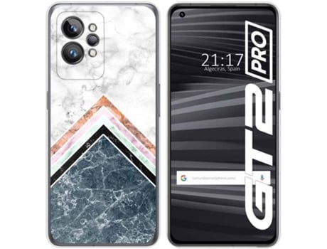 Carcasa para Realme GT 2 Pro 5G TUMUNDOSMARTPHONE Dibujos Mármol 05 Multicolor