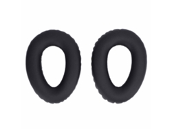 2 almohadillas de piel proteica para auriculares PXC480 PXC550 MB 660 UC - Negro