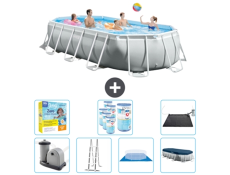 Piscina Tubular INTEX 26796GN-CB50 (13365 L - 274x122cm)