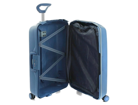 Malage Mogem Roncate / Trolley Grande 75Cm 4 Rodas Blue Azul Claro