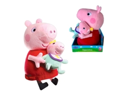 Con bebé Peppa Pig de 25 cm