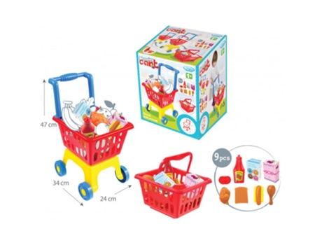 Carrito de la compra MOCHTOYS Carrito de la Compra (Edad Mínima Recomendada: 36 meses)