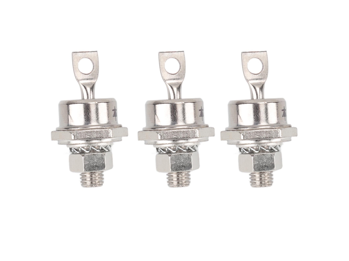 3 Unidades De Diodo Rectificador 70hfr120 De 70 A, Módulo Espiral Compacto Y Estable, Accesorio Para Generador Diésel.