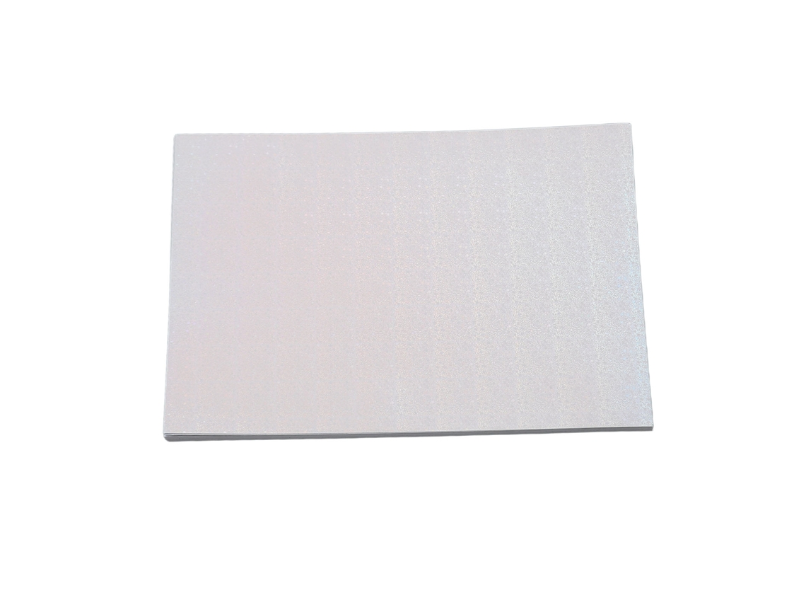 50 Hojas De Pegatinas Laminadas Holográficas A4 Con Efecto Brillante Para Decoración Diy Bopp
