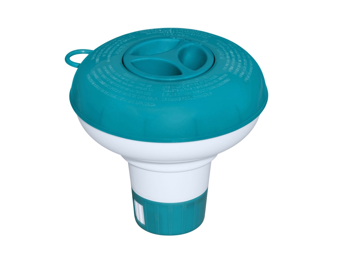 Flotador pequeño, dispensador de productos químicos para piscinas Bestway 58210