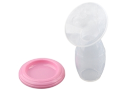 Extractor De Leche Manual Portátil De Silicona Rosa De 90 Ml Para Mamás, Para El Hogar Y Para Viajar.