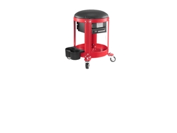 Taburete mecánico con asiento tapizado y capacidad de 300 lb, Xf8307 OEM