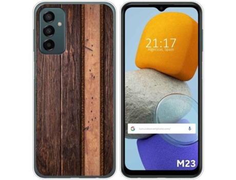 Carcasa para Samsung Galaxy M23 5G TUMUNDOSMARTPHONE Dibujos Madera 05 Multicolor