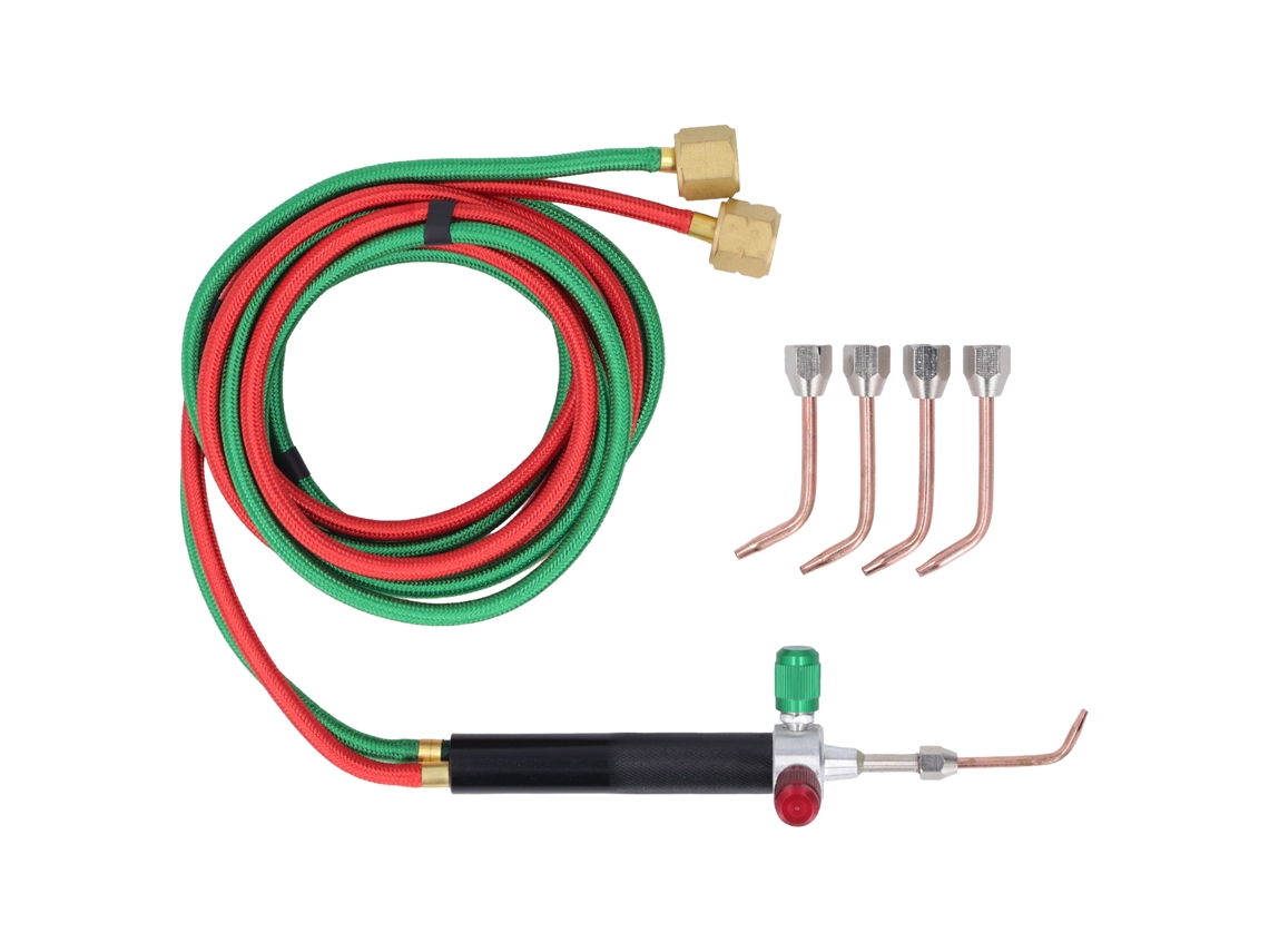 Kit De Herramientas Para Soplete De Soldadura Con 5 Boquillas Para Mantenimiento Y Trabajos Manuales.