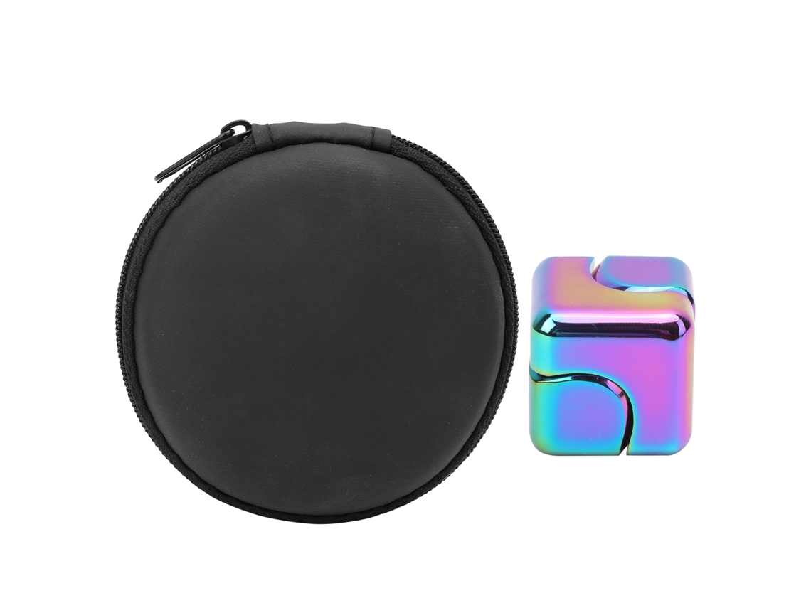 Juguete Antiestrés Para La Punta Del Dedo, De Aleación De Aluminio Giratoria, Alivia La Ansiedad, Ideal Para Regalar.