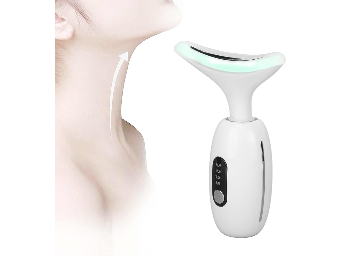 Instrumento de belleza antiarrugas Yemaesre para reafirmar el rostro, el cuello y el rejuvenecimiento, color blanco