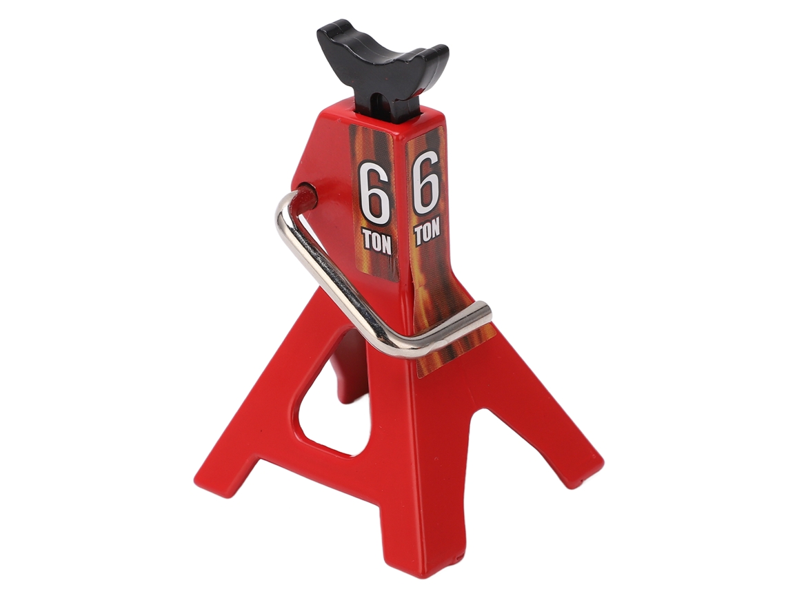 Camilla Para Coche Rc, Altura Ajustable, Accesorio Decorativo, Mini Camilla Elevadora Para Coche Rc A Escala 1/10, Roja