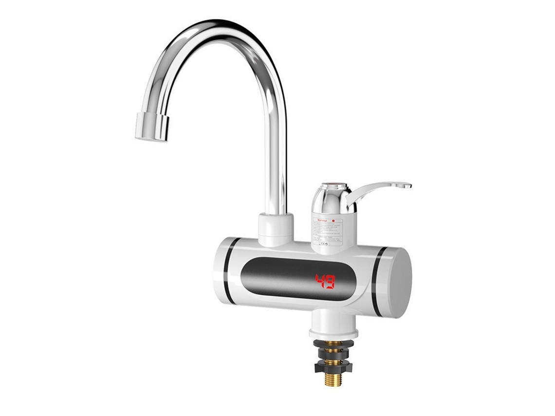 Torneira De Água Quente Instantânea, Visor Digital De Temperatura Em Tempo Real, Função Dupla De Água Quente/fria Gertiz