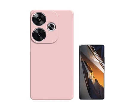 Protector de Pantalla Full Cover Frente para Xiaomi Xiaomi Poco F6 PHONECARE Rosa