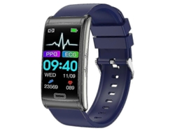 Reloj inteligente E600 2024, no invasivo, con podómetro, electrocardiograma, monitorización de presión arterial y glucosa en sangre Ly Ebike