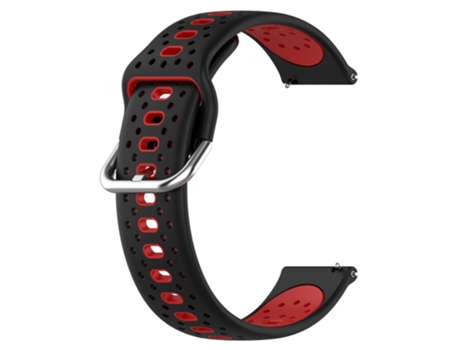 Correa de Silicona 20 mm para Samsung / Huawei / Garmin Rojo INF