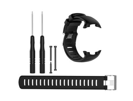 Correa de Reloj INF para Suunto D4 / D4I (6 Peças - Negro)