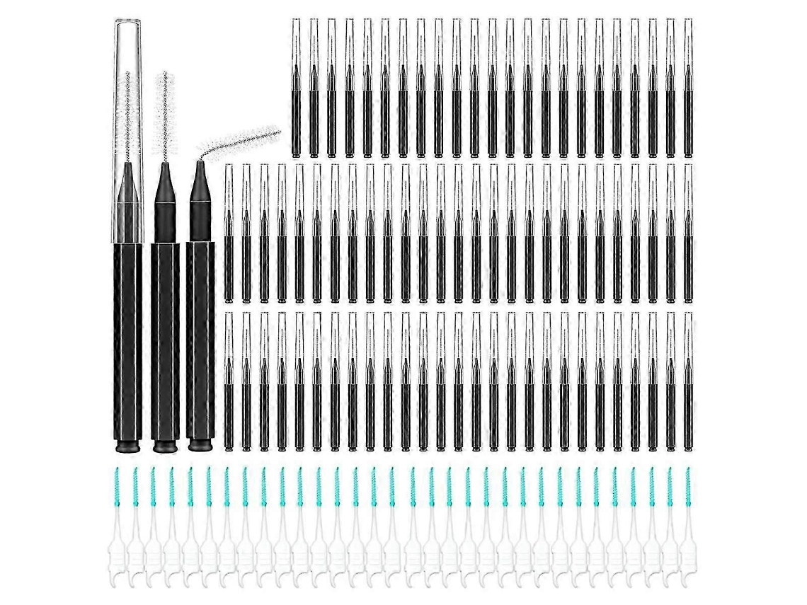 300 cepillos interdentales para aparatos de ortodoncia, cepillo de dientes suave y flexible para la limpieza de aparatos de ortodoncia. TAISHENGDA