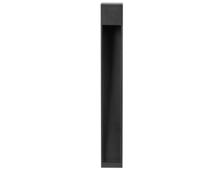 Lámpara de bolardo LED de jardín negra BELIANI Sabino