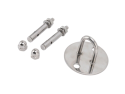 Gancho de techo de acero inoxidable (sujeta líneas de piscina y hamacas)