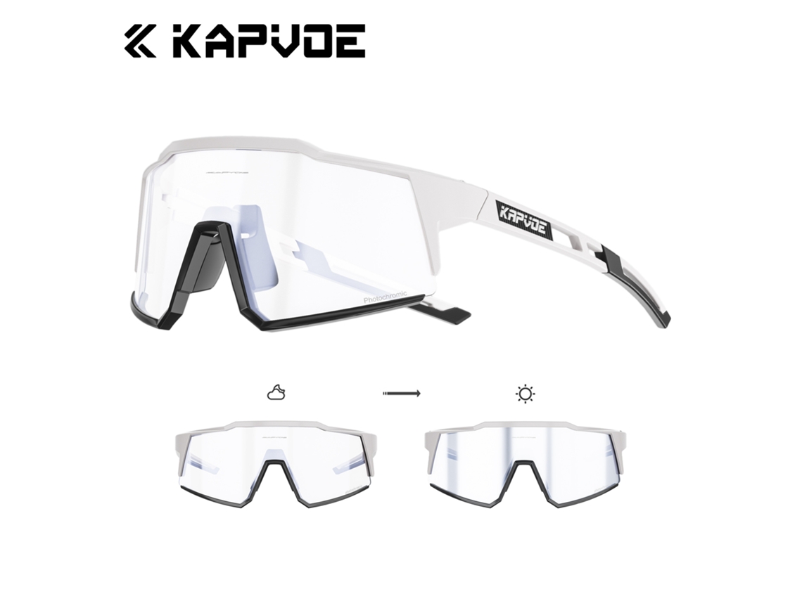 Gafas De Sol Fotocromáticas Para Ciclismo, Gafas De Sol Para Deportes Al Aire Libre Que Cambian De Color A Rojo Y Azul, Gafas Estilo Harley.