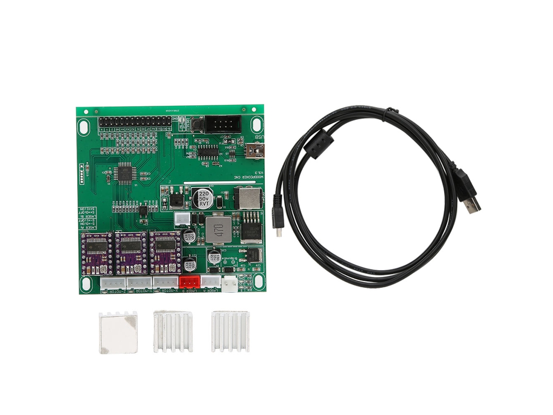 Placa De Controle Grbl Driver Usb Para Máquina De Gravura Ferramentas De Gravura