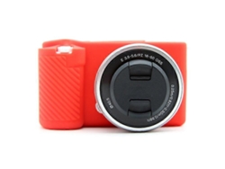 Funda protectora de silicona antideslizante compatible con cámara Sony Zv E10 Facpoet