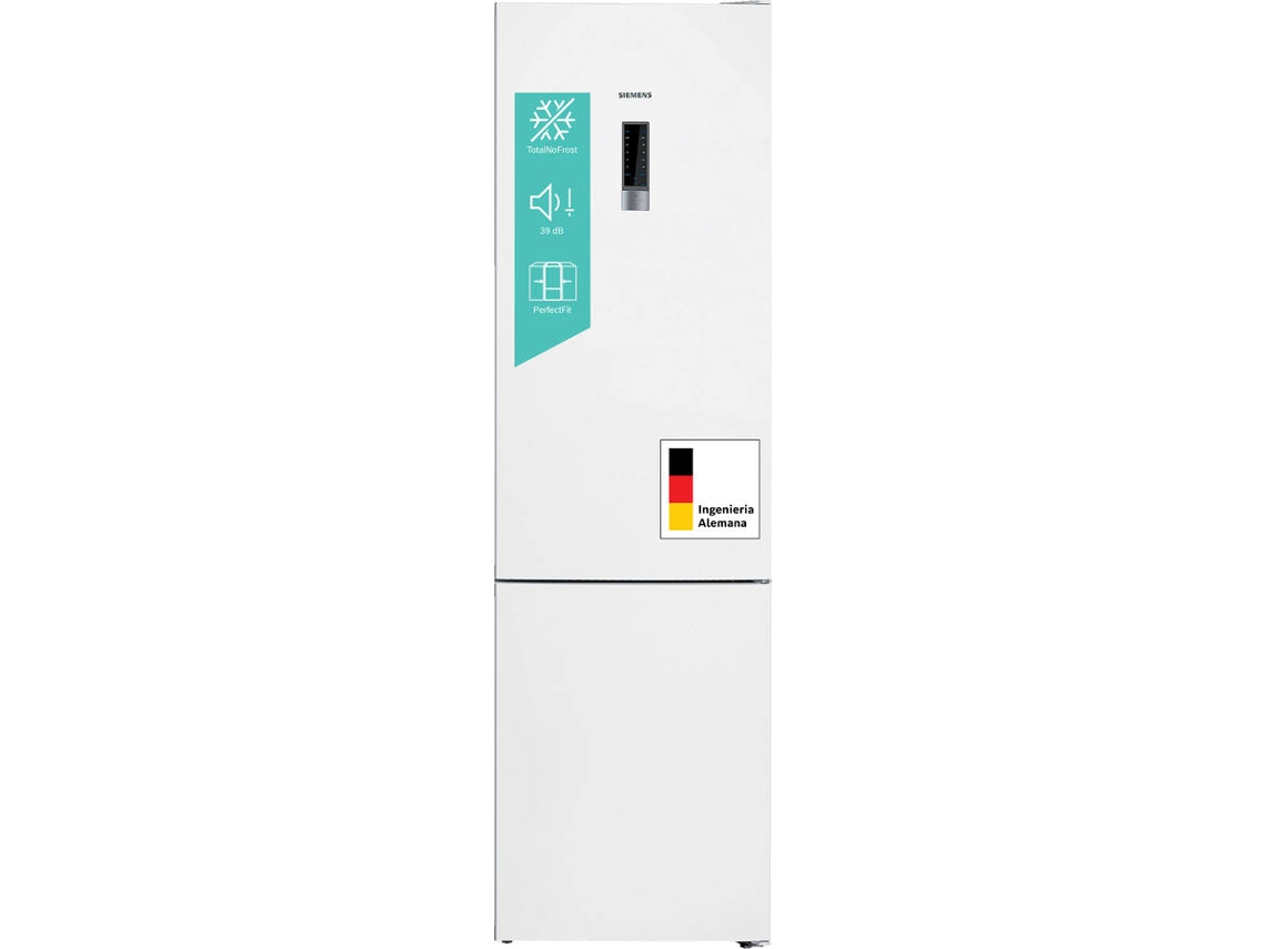 Frigorífico Combi SIEMENS KG39NXWEA (No Frost - 203 cm - 366 L - Blanco)