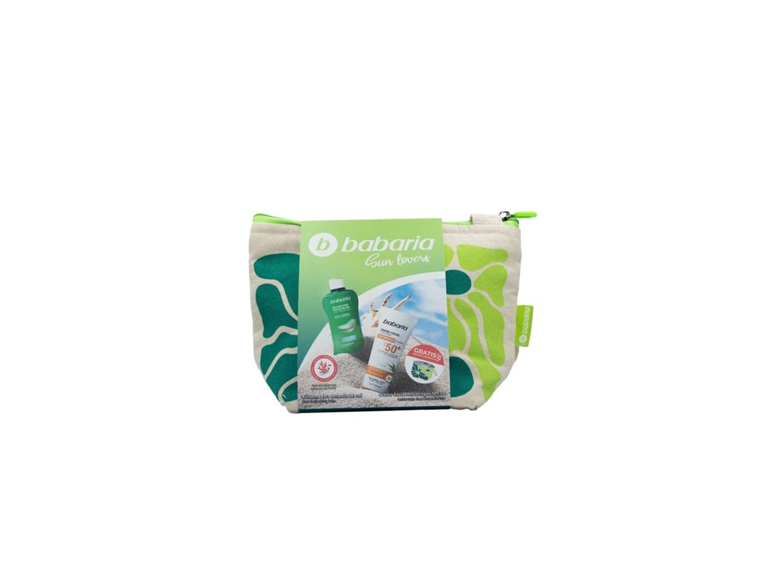 Neceser Sunshine Aloe Crema Facial Spf50+ Y Bálsamo After Sun Efecto Hielo 75ml