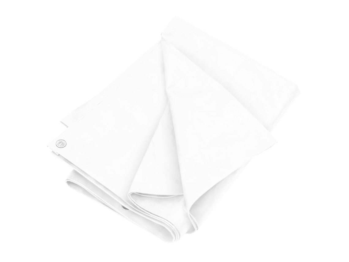 Maison Exclusive - Lienzo 180 G/m² 3x6 M Pead Blanco