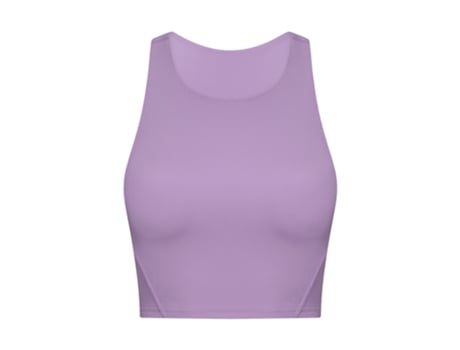 Camiseta sin Mangas Erótico de Mujer para Running ZMDECQNA Sin Mangas Sexis Espalda Cruzada Morado (M)