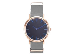 Reloj De Pulsera Zhoulianfa Para Hombre Con Correa De Nailon, Estilo Casual, Gris.
