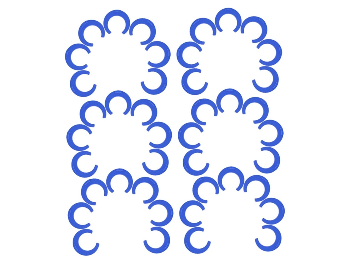 500 clips para fijar filtros de agua y sistemas de filtración. Slowmoose