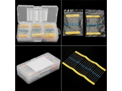 2026horizon-kit De Resistencias De Película Metálica 850pcs 1/4w 30 Valores 0 Ohm-1m Ohm Componentes Electrónicos