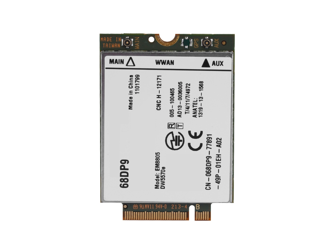 Tarjeta De Red Wwan Ngff M.2 Em8805 3g 4g Dw5570e Hspa+ Wcdma Para Dell Venue Latitude